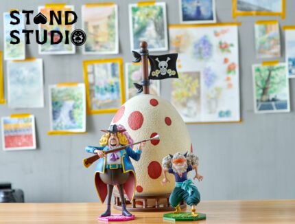 Stand Studio – One Piece Roger Pirates #10 Petermoo & Bankuro